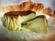Pistachio Burnt Basque Cheesecake